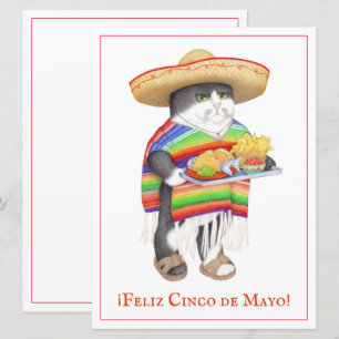 WENDELITO Cinco de Mayo 6.5x8.75-platta kort