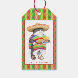 WENDELITO Feliz Navidad Gift Märkres Presentetikett