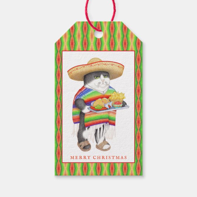 WENDELITO Julklapps-taggar Presentetikett (Framsidan)