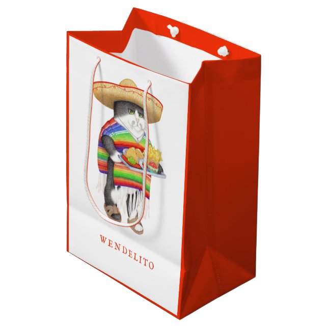 WENDELITO Medelstor presentpåse (Framsidan Vinklad)
