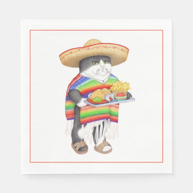 WENDELITO Standard Luncheon Napkin Pappersservett (Framsidan)