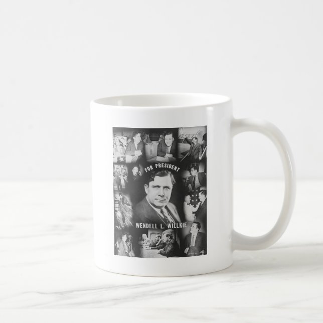 Wendell 1940 Willkie Kaffemugg (Höger)