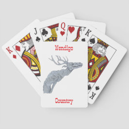 Wendigo country playing cards casinokort