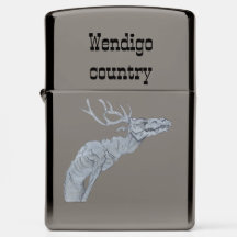 Wendigo svart is zippo tändare