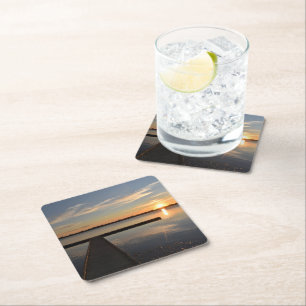 Wendouree Twilight Tranquilitet Underlägg Papper Kvadrat