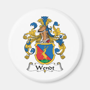 Wendt familjvapensköld magnet