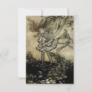 “Wendy Darling” i Kensington av Arthur Rackham Tack Kort