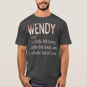 Wendy Girl Namn Definition T Shirt