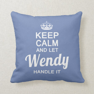 Wendy handtag det! kudde