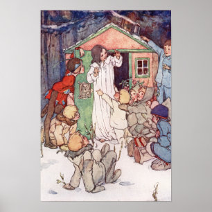 Wendy House and Borttappad Boys by Alice B. Woodwa Poster