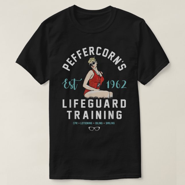 Wendy Peffercorns Lifeguard Training Unisex  T Shirt (Design framsida)