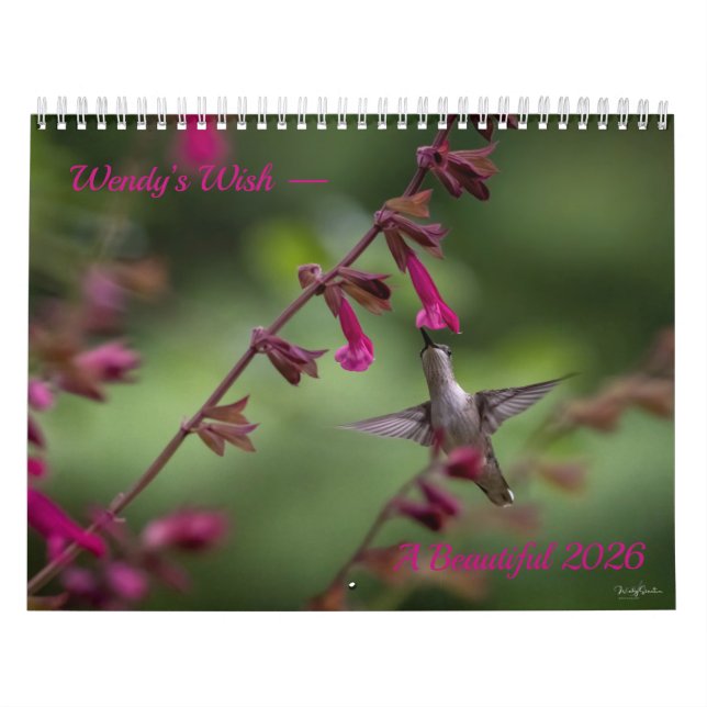 Wendy’ Wish 2026 18 Month, Medium Calendar Kalender (Omslag)