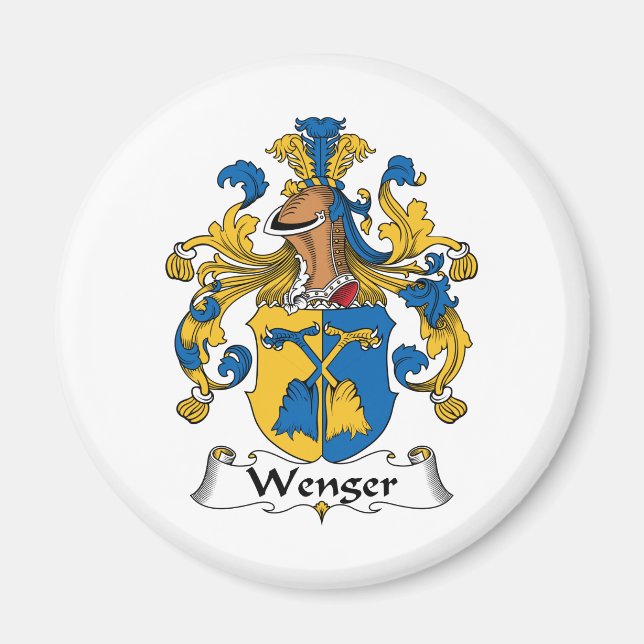 Wenger Family Crest Magnet (Framsidan)