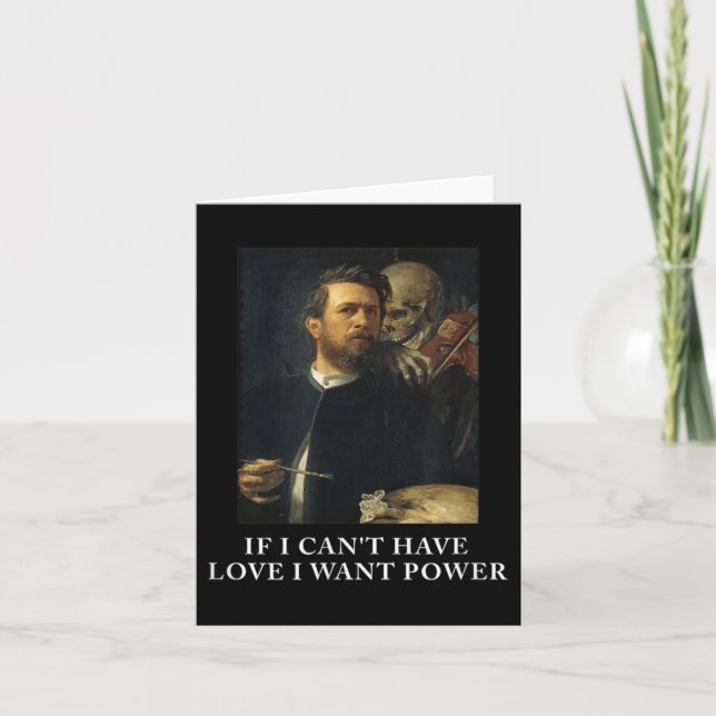 Wenn Ich Keine Liebe Haben Kann, Will Ich Macht Mi Kort (Framsida)