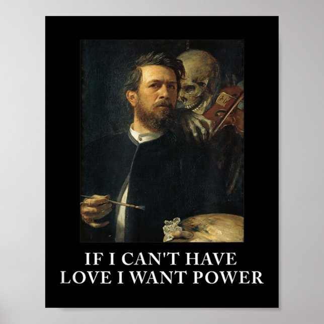 Wenn Ich Keine Liebe Haben Kann, Will Ich Macht Mi Poster (Framsidan)