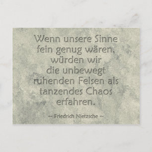 Wenn unsere Sinne Vykort