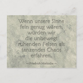 Wenn unsere Sinne Vykort