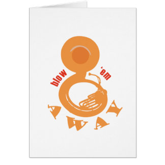 wenskaart - blow 'em away OBS kort