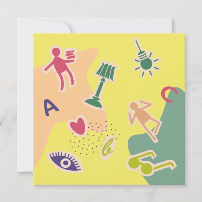 wenskaart veel succces examen (Framsida)