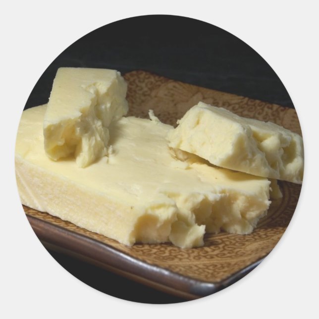 Wensleydale Cheese Runt Klistermärke (Framsida)