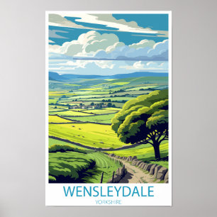 Wensleydale Yorkshire England-gåvor Poster