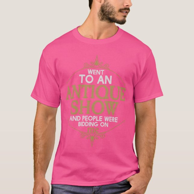 Wento An Antique Show People Bidding girl T Shirt (Framsida)