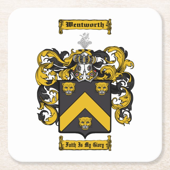 Wentworth Underlägg Papper Kvadrat (Framsidan)