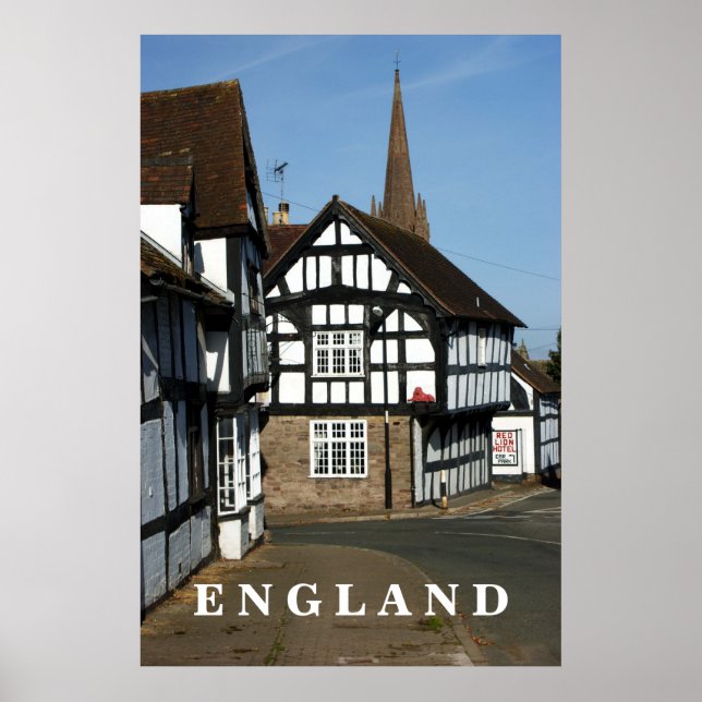 Weobley, Herefordshire Poster (Framsidan)