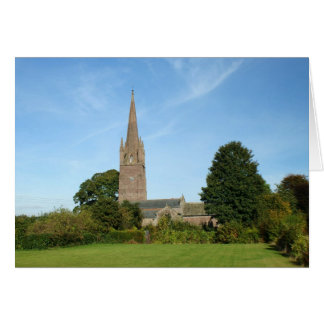 Weobley kyrka OBS kort