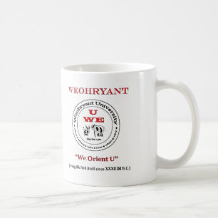 Weohryant universiteten kaffemugg