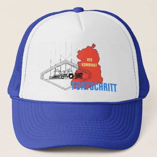 Werbedesign Kombinat Fortschritt DDR Keps (Framsida)
