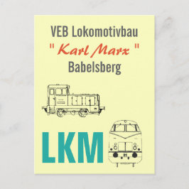 Werbedesign Reiseverkehr Deutsche Reichsbahn DDR Vykort