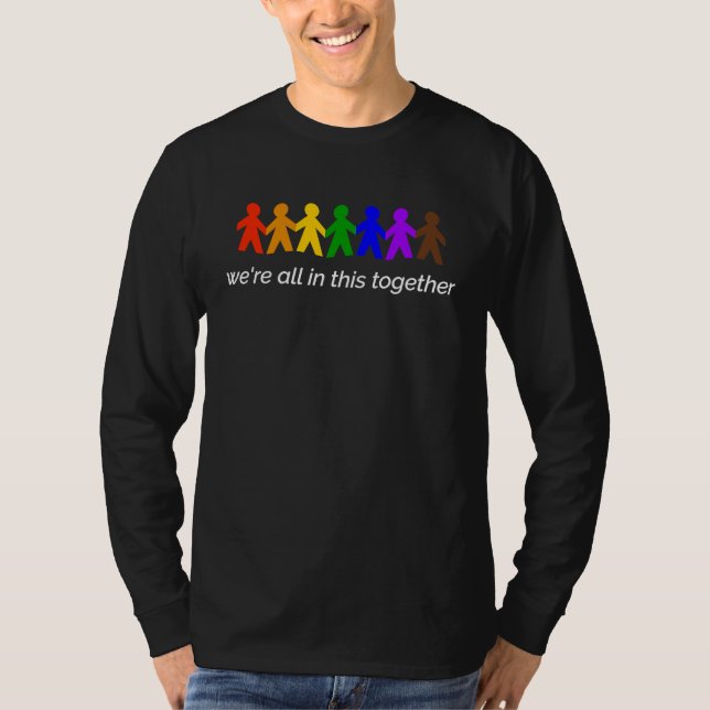 We're All In This Together T Shirt (Framsida)