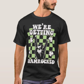 We're Getting Shamrocked St Patricks Day Bachelore T Shirt