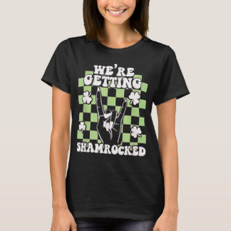 We're Getting Shamrocked St Patricks Day Bachelore T Shirt