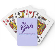 We're Girls USA © Poker Set.