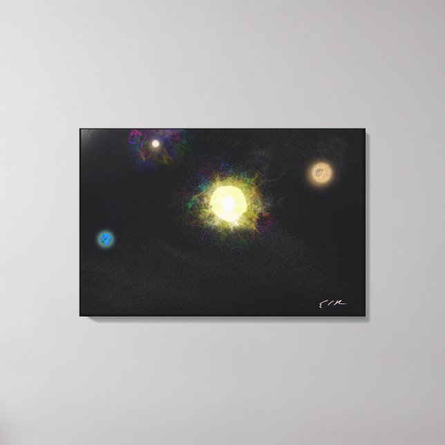 We're not important - Impressionist Art Canvas (Framsida)