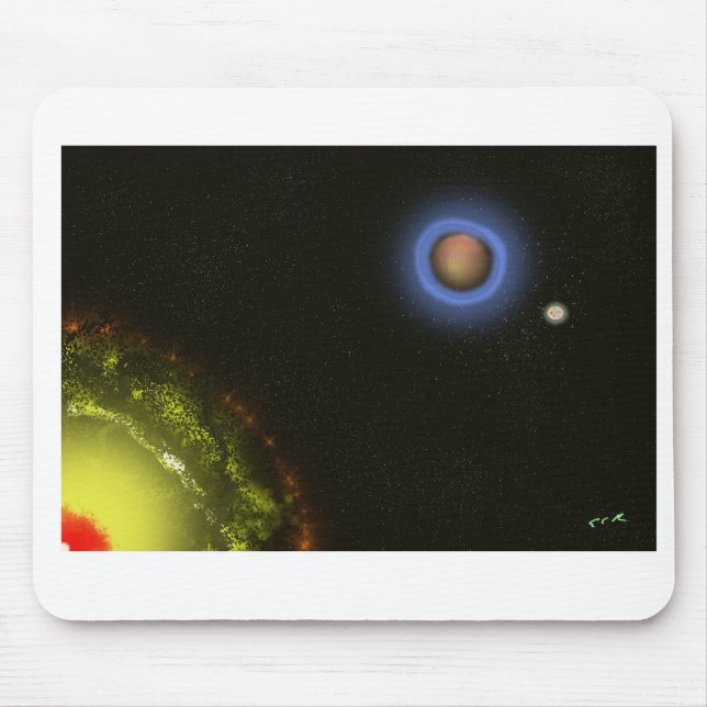 We're not important - Impressionist Art Mouse Pad Musmatta (Framsidan)