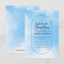 We're On Cloud Nine Response Card OSA Kort