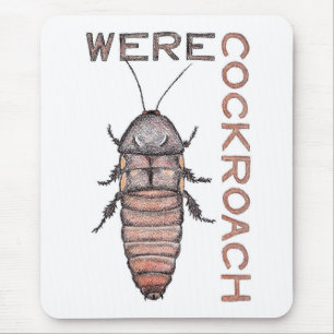 Werecockroach Mousepad Musmatta