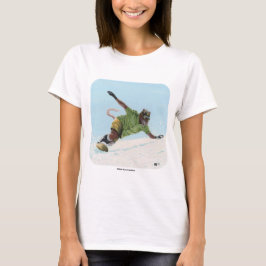 Wererat Snowboarder Sports Fantasy Art T-Shirts