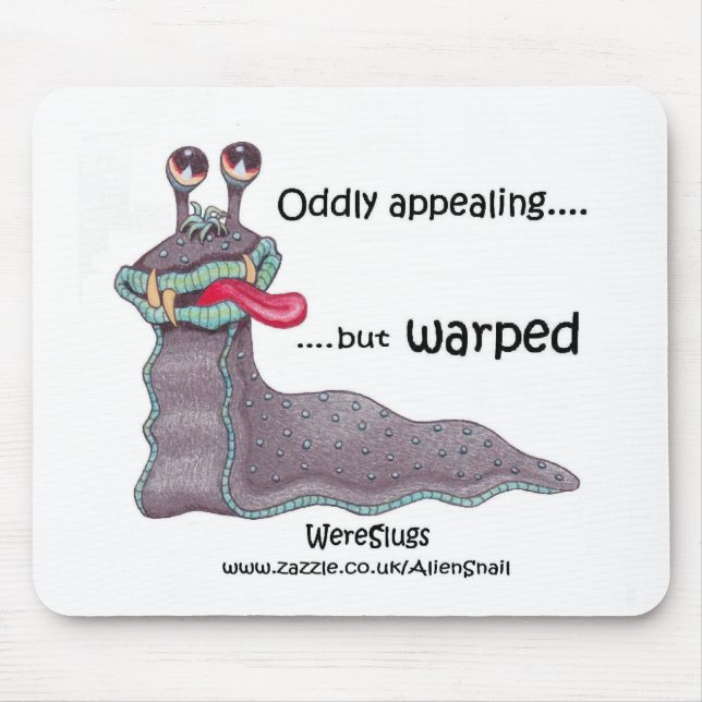WereSlug - appellera underligt men skevt Musmatta (Framsidan)