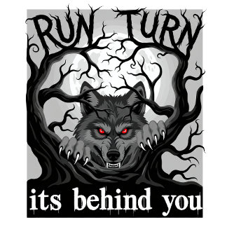 Werevargen Halloween Horror Design Springa Turn Ai T Shirt