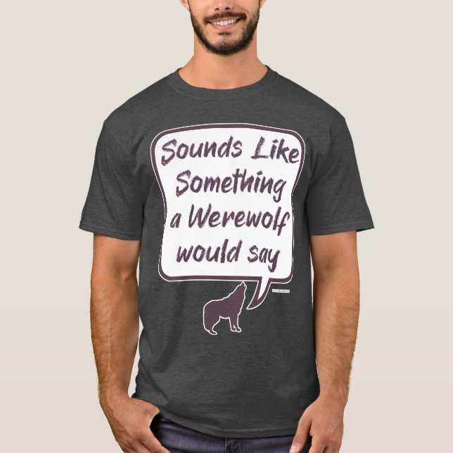 Werevargspelssäkring i Party T Shirt (Framsida)