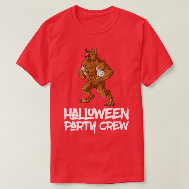 WerevarHalloween Matching Costume T Shirt (Design framsida)