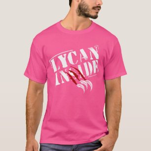 Werevari Lycan Inside Varg Beast Horror Älskare Sa T Shirt
