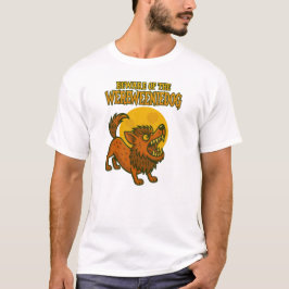 Wereweeniedog Halloween T Shirt