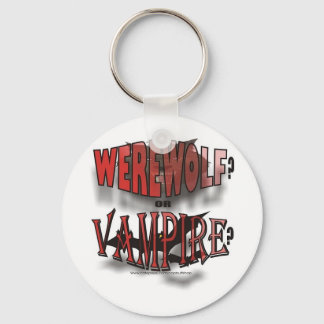 WEREWOLF ELLER VAMPIRE NYCKELRING