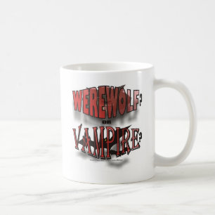 WEREWOLF ELLER VAMPYR KAFFEMUGG