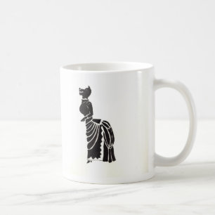 Werewolf i en maskeradkläder kaffemugg